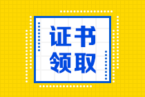 山東2020初中級(jí)經(jīng)濟(jì)師證書領(lǐng)取時(shí)間公布了嗎？