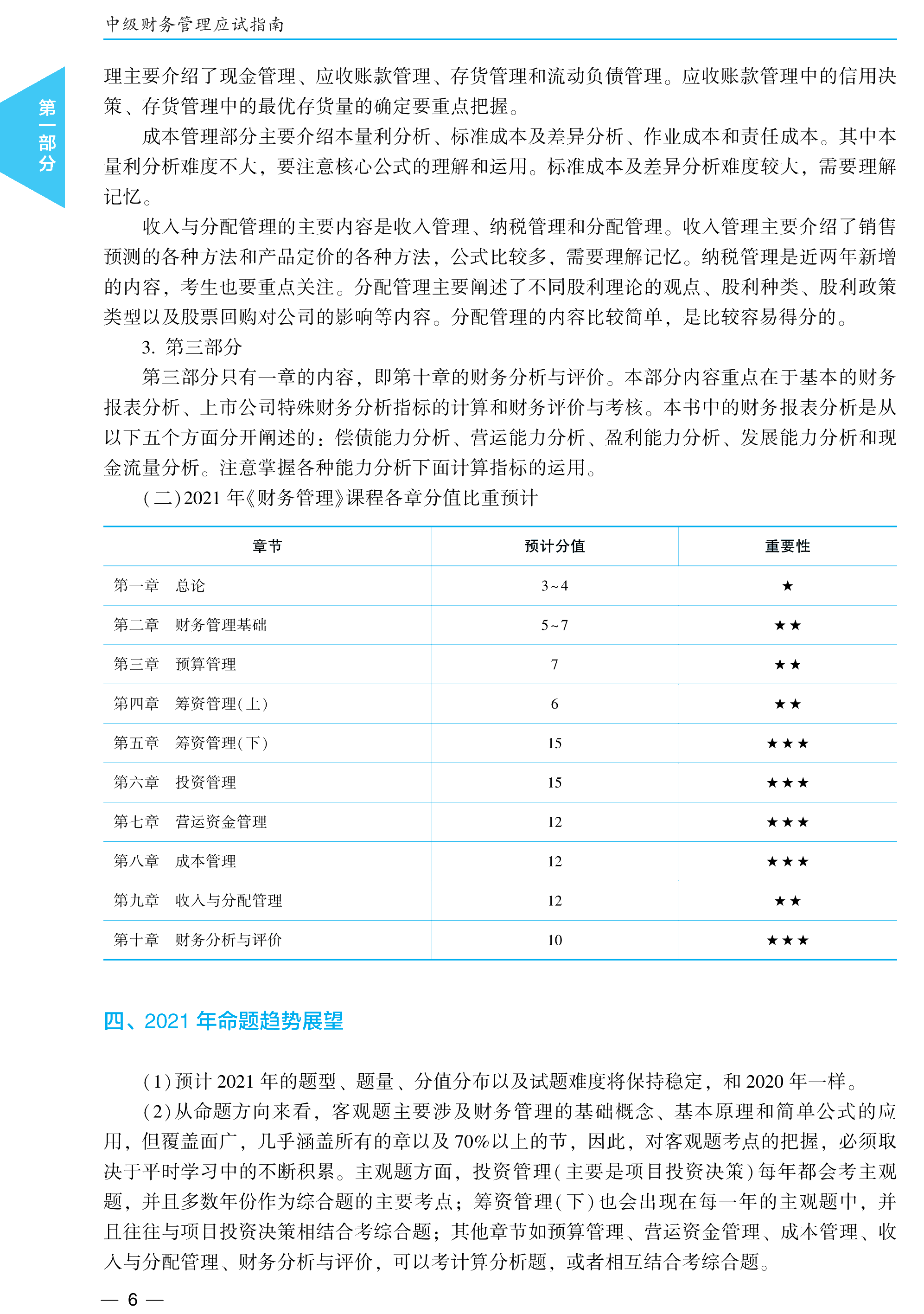 2021年達江主編中級財務管理《應試指南》免費試讀