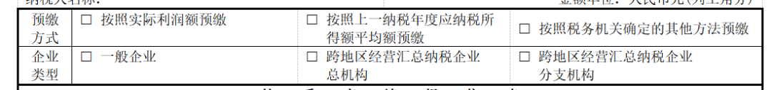 帶您輕松了解企業(yè)所得稅預(yù)繳納稅申報表變化之主表變化