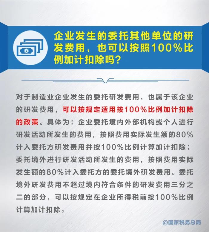 知識(shí)帖！幾張圖帶你了解研發(fā)費(fèi)用加計(jì)扣除新政策