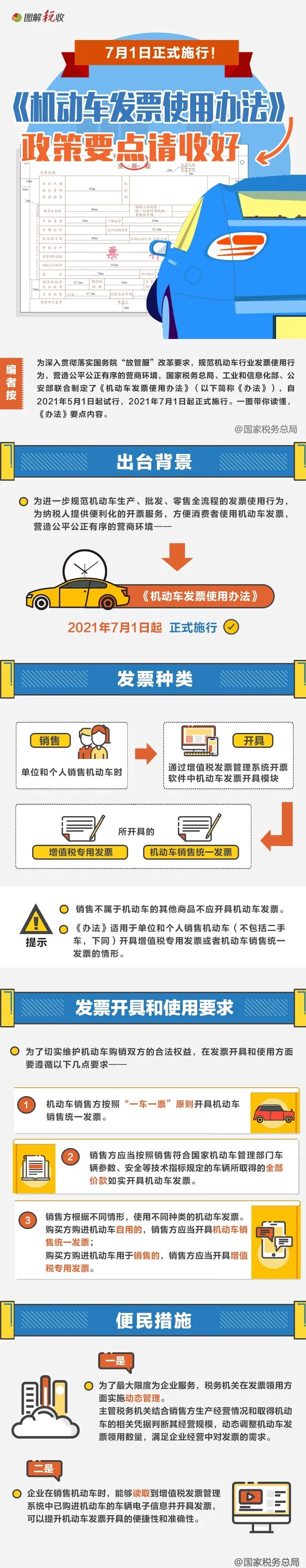 這些《機(jī)動車發(fā)票使用辦法》政策要點，你要知道