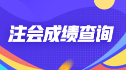 西藏2021年注會成績查詢?nèi)肟谝验_通！火速查分>