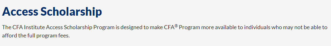 CFA考生恭喜了！報(bào)名費(fèi)可省將近8000元！