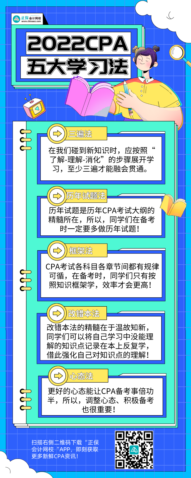 @2022CPA考生 五大學習法你get了么？