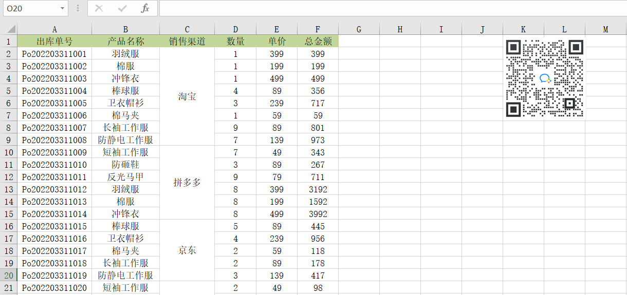 如何快速填充合并的單元格？小技巧來啦！