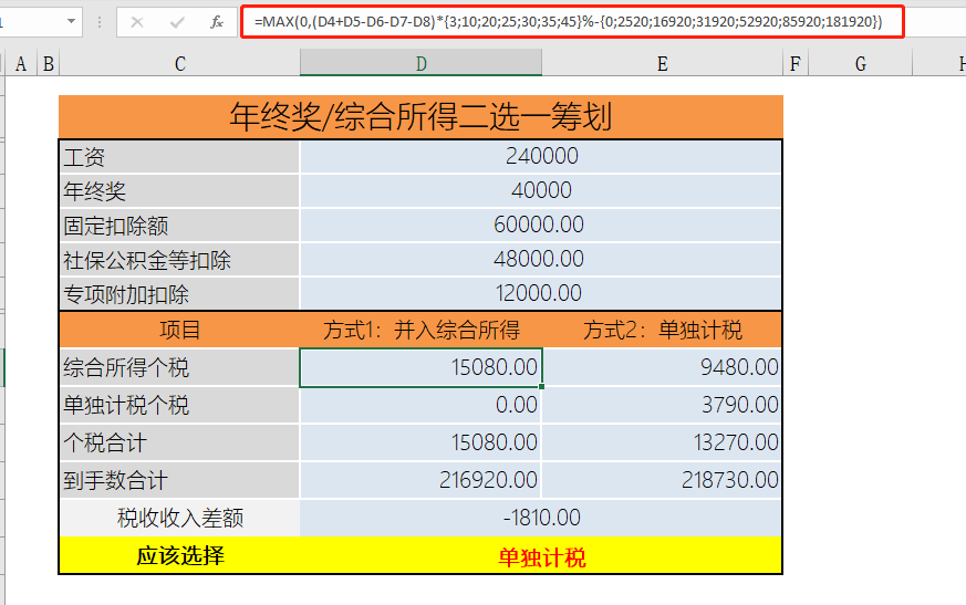 年終獎計稅方式到底怎么選最劃算？