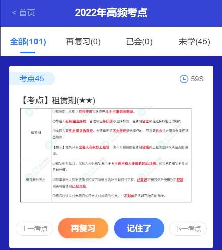 好消息！注會(huì)考點(diǎn)速記神器更新啦~60s速記2022高頻考點(diǎn)！