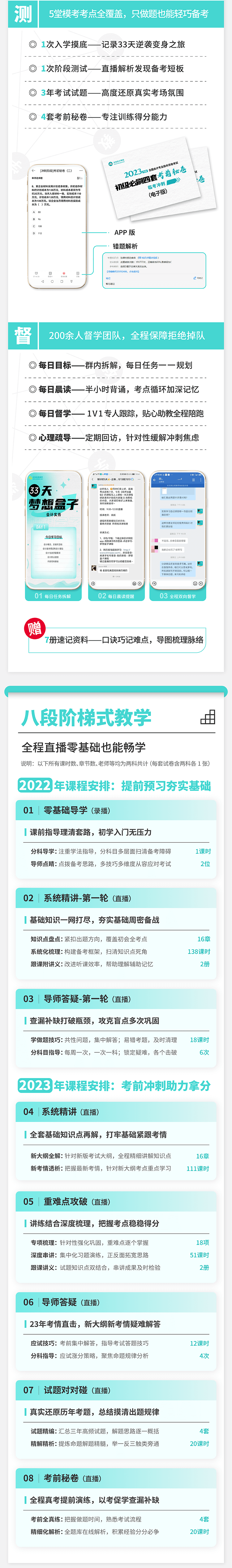 2023年初級會計【33天夢想盒子】零基礎暢學 全程直播 私教督學