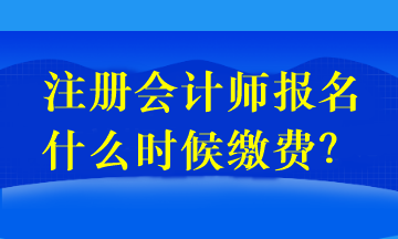 注冊(cè)會(huì)計(jì)師報(bào)名和交費(fèi)是同一天嗎？