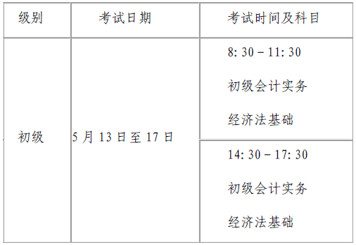 河南周口發(fā)布2023初級(jí)會(huì)計(jì)考試報(bào)名相關(guān)安排