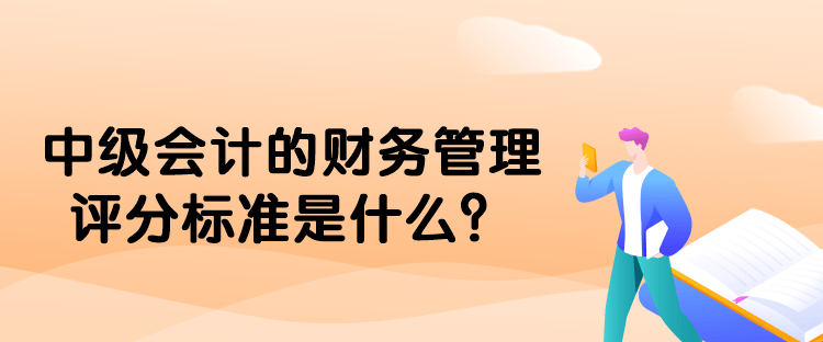 中級會計的財務管理評分標準是什么？