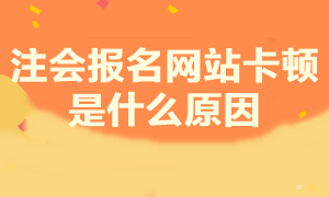 注會考試報名 進(jìn)不去網(wǎng)站怎么辦？