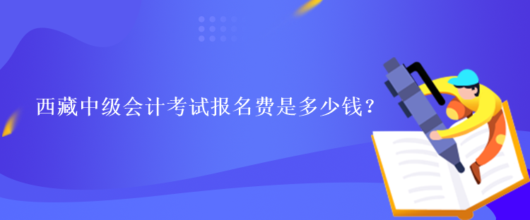 西藏中級(jí)會(huì)計(jì)考試報(bào)名費(fèi)是多少錢(qián)？