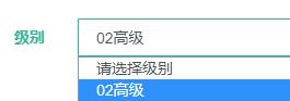 報(bào)考級(jí)別選擇