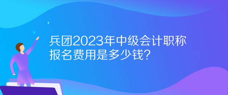 兵團(tuán)2023年中級(jí)會(huì)計(jì)職稱報(bào)名費(fèi)用是多少錢？