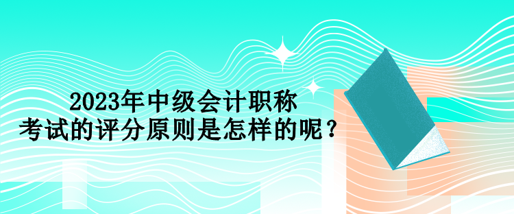 2023年中級(jí)會(huì)計(jì)職稱(chēng)考試的評(píng)分原則是怎樣的呢？