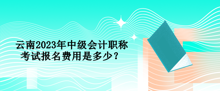 云南2023年中級會計(jì)職稱考試報(bào)名費(fèi)用是多少？