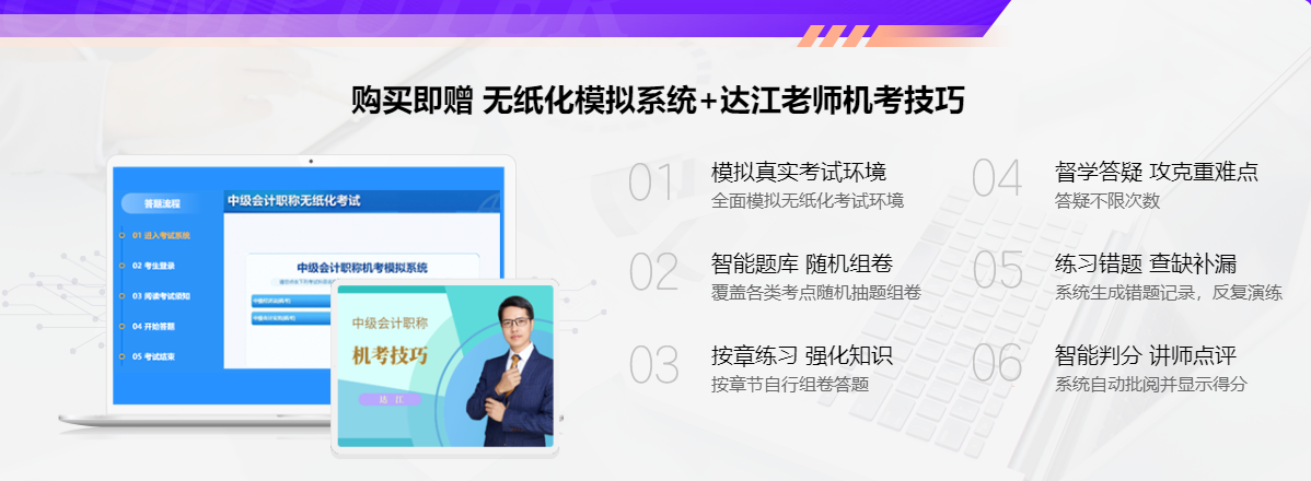 2023中級會(huì)計(jì)考前刷題密訓(xùn)班上線 老師帶你刷題密訓(xùn)！