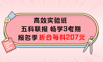 稅務師高效實驗班