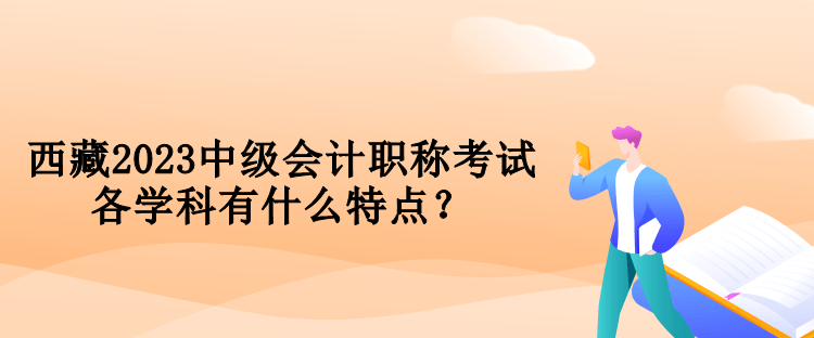 西藏2023中級會計職稱考試各學科有什么特點？