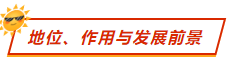 地位、作用與發(fā)展前景