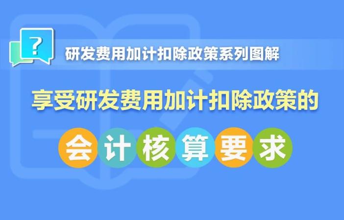 一組圖帶你了解：享受研發(fā)費用加計扣除政策的會計核算要求