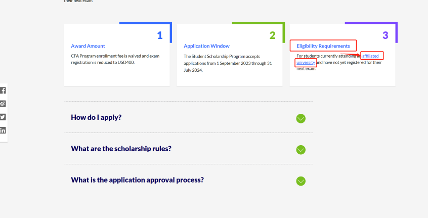 來(lái)看CFA獎(jiǎng)學(xué)金申請(qǐng)流程！手把手教你省錢考試！
