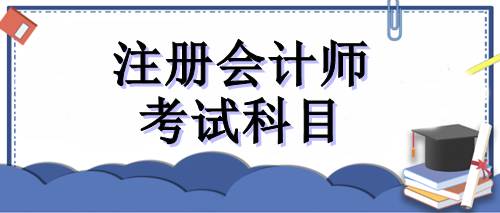 注冊會計(jì)師考試科目