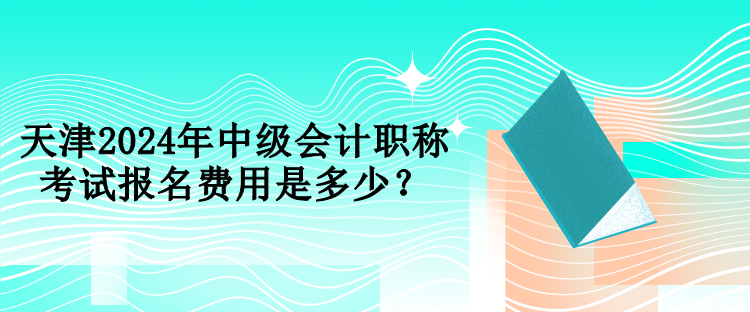 天津2024年中級(jí)會(huì)計(jì)職稱考試報(bào)名費(fèi)用是多少？