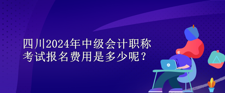 四川2024年中級(jí)會(huì)計(jì)職稱考試報(bào)名費(fèi)用是多少呢？