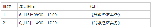 2024年高級經(jīng)濟專業(yè)技術(shù)資格考試