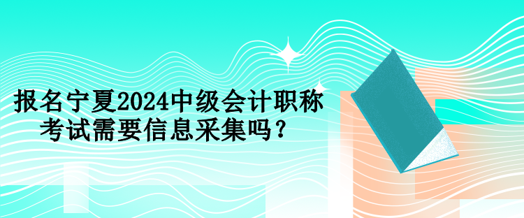 報(bào)名寧夏2024中級(jí)會(huì)計(jì)職稱(chēng)考試需要信息采集嗎？