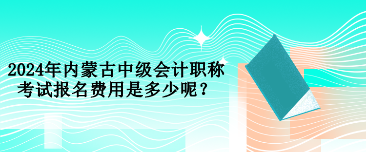 2024年內(nèi)蒙古中級會計職稱考試報名費用是多少呢？