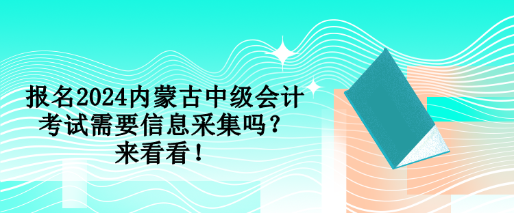 報(bào)名2024內(nèi)蒙古中級(jí)會(huì)計(jì)考試需要信息采集嗎？來(lái)看看！