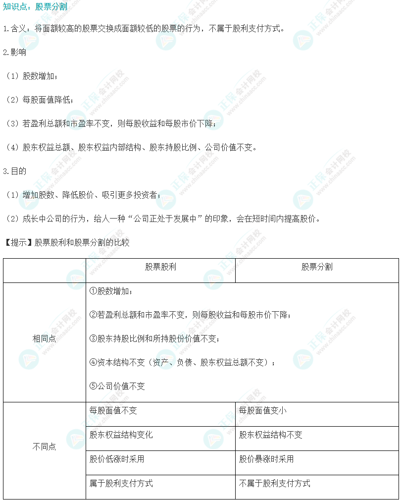 注會財(cái)管易錯易混知識點(diǎn)（十七）