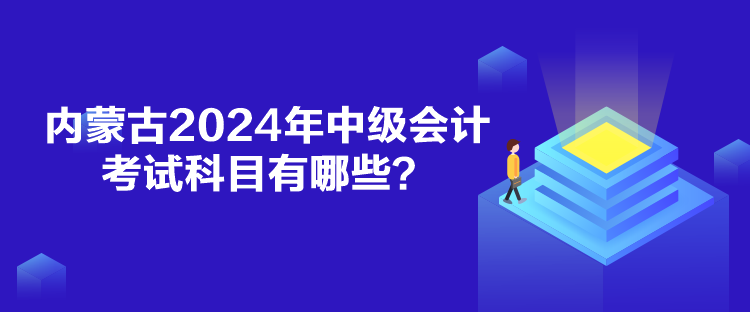 內(nèi)蒙古2024年中級會計考試科目有哪些？