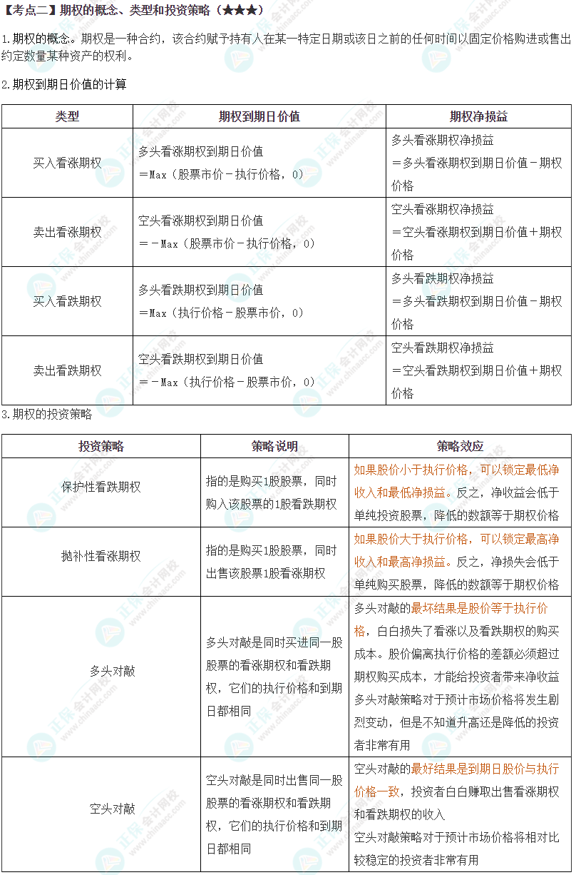 2024年注會《財務(wù)成本管理》第6章高頻考點2