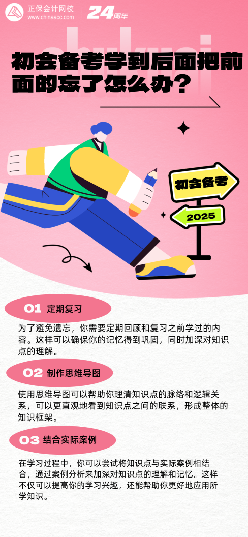 2025初會學(xué)到后面把前面忘了怎么辦？