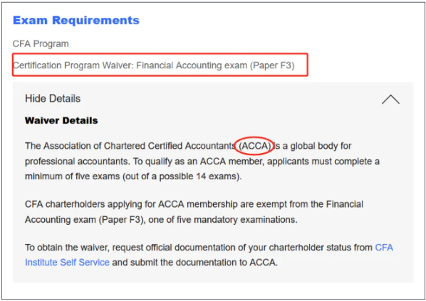 拿到CFA證書居然可以免考這些證書！