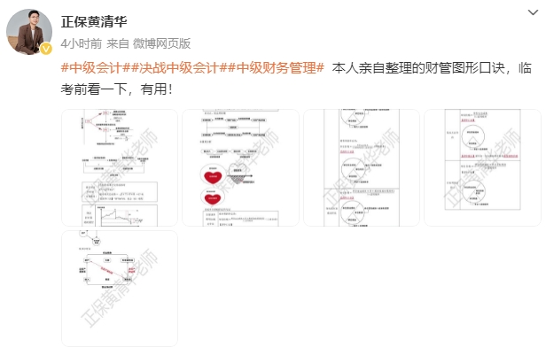 黃清華老師中級《財務管理》圖形口訣 考前再看一下！有用！