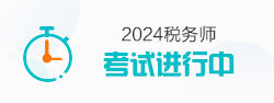 稅務(wù)師考試進行中