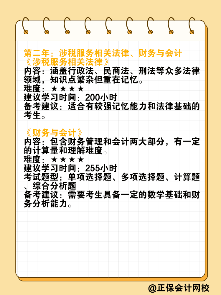 挑戰(zhàn)兩年拿下稅務(wù)師的最佳科目搭配方案！